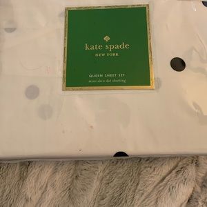 New Kate spade queen sheet set